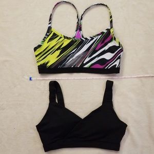 Two NWOT Fabletics Sports Bras